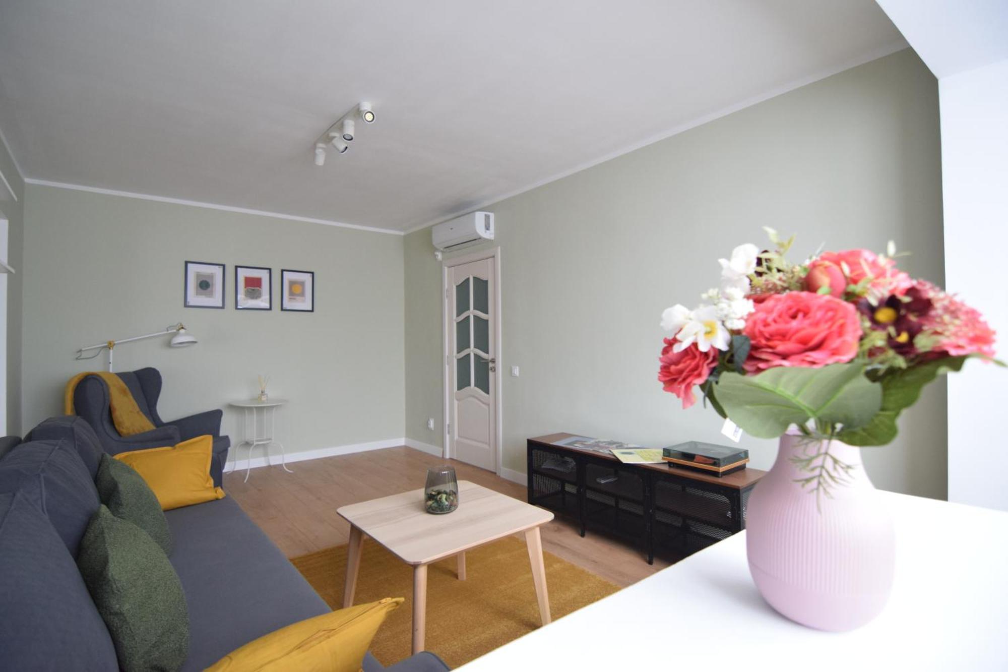 בוקרשט Stylish Apartment With Video Projector מראה חיצוני תמונה